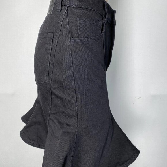 Marc Jacobs Women’s The Fluted Mini Denim Skirt - Picture 8 of 11